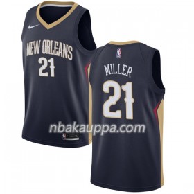 New Orleans Pelicans Darius Miller 21 Nike 2017-18 Navy Pelipaidat Swingman - Miesten